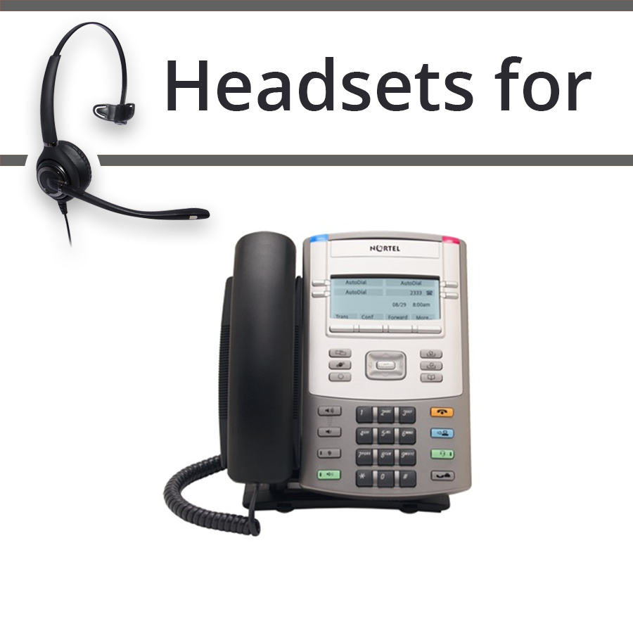 Headsets for Nortel 1120E