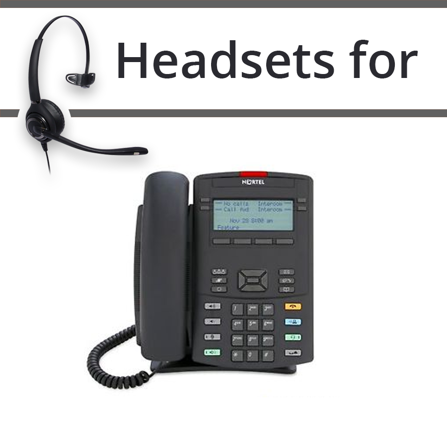 Headsets for Nortel 1220e