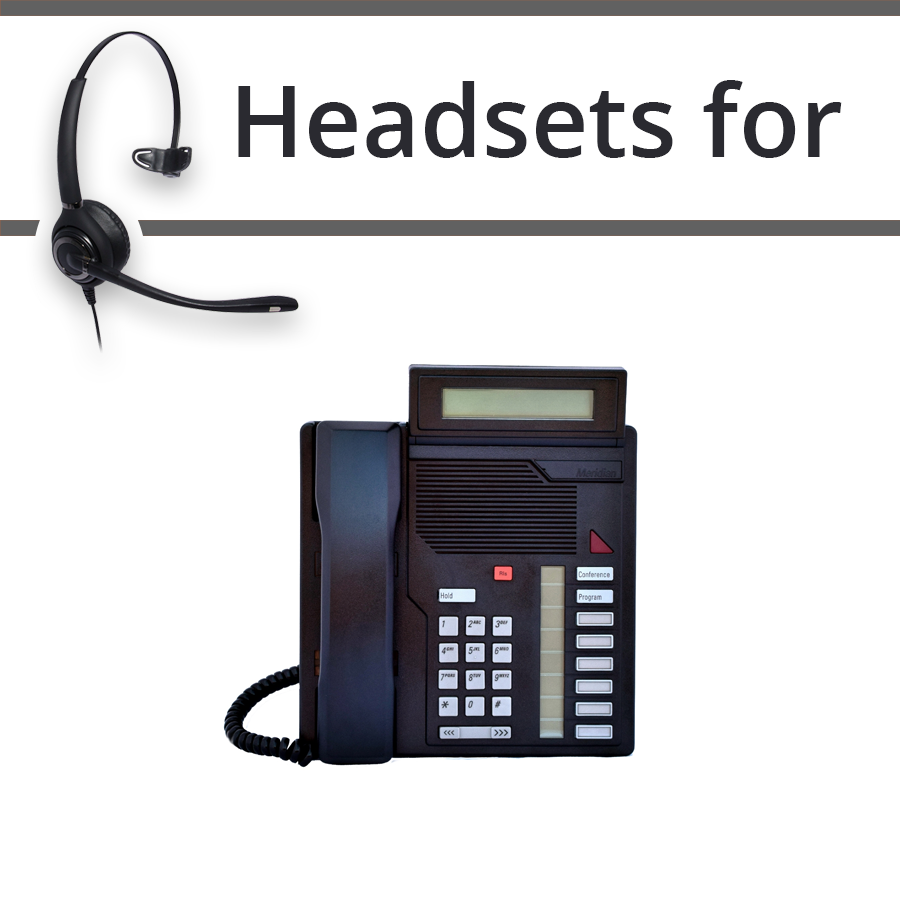 Headsets for Nortel M2008
