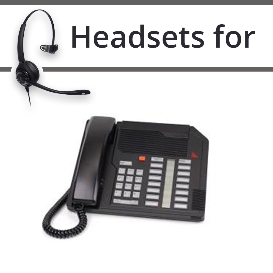 Headsets for Nortel M2216D