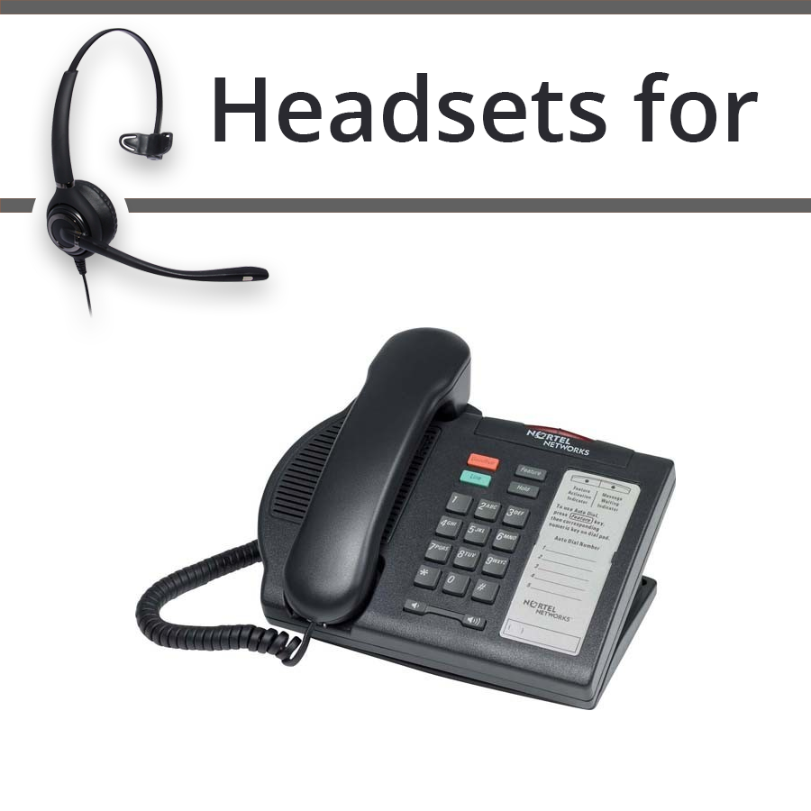 Headsets for Nortel M3901