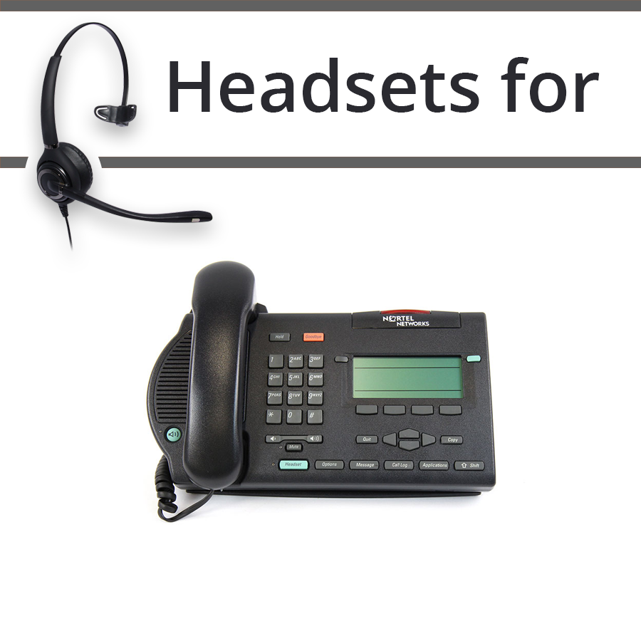 Headsets for Nortel M3903