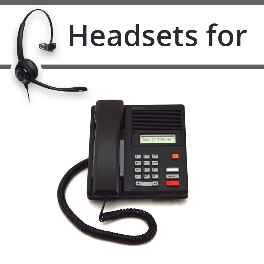 Headsets for Nortel M7100