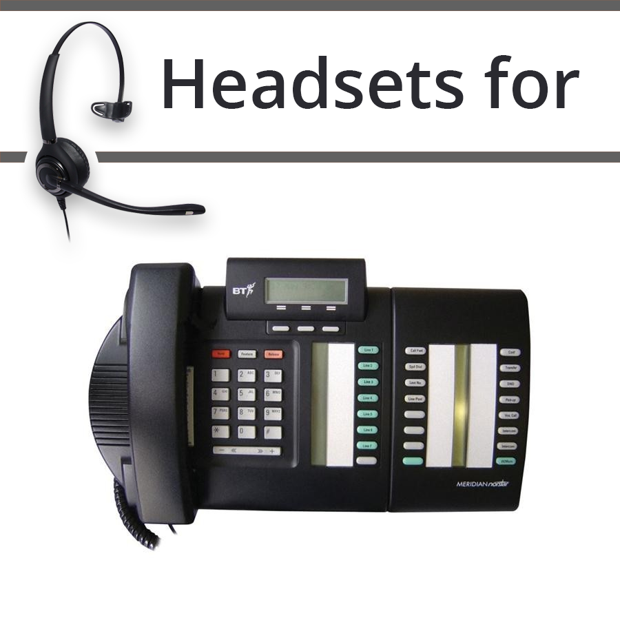 Headsets for Nortel M7324N