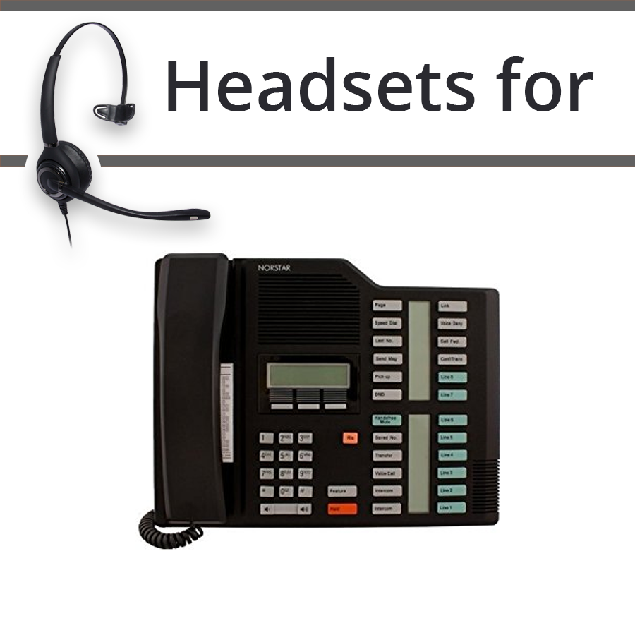 Headsets for Nortel M7324
