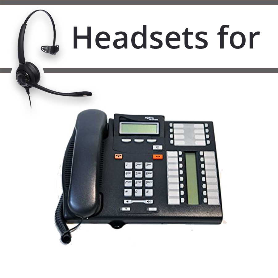 Headsets for Nortel T7316e
