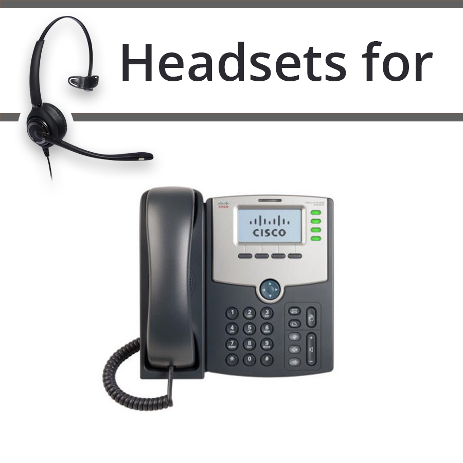 Headsets for Cisco SPA524G