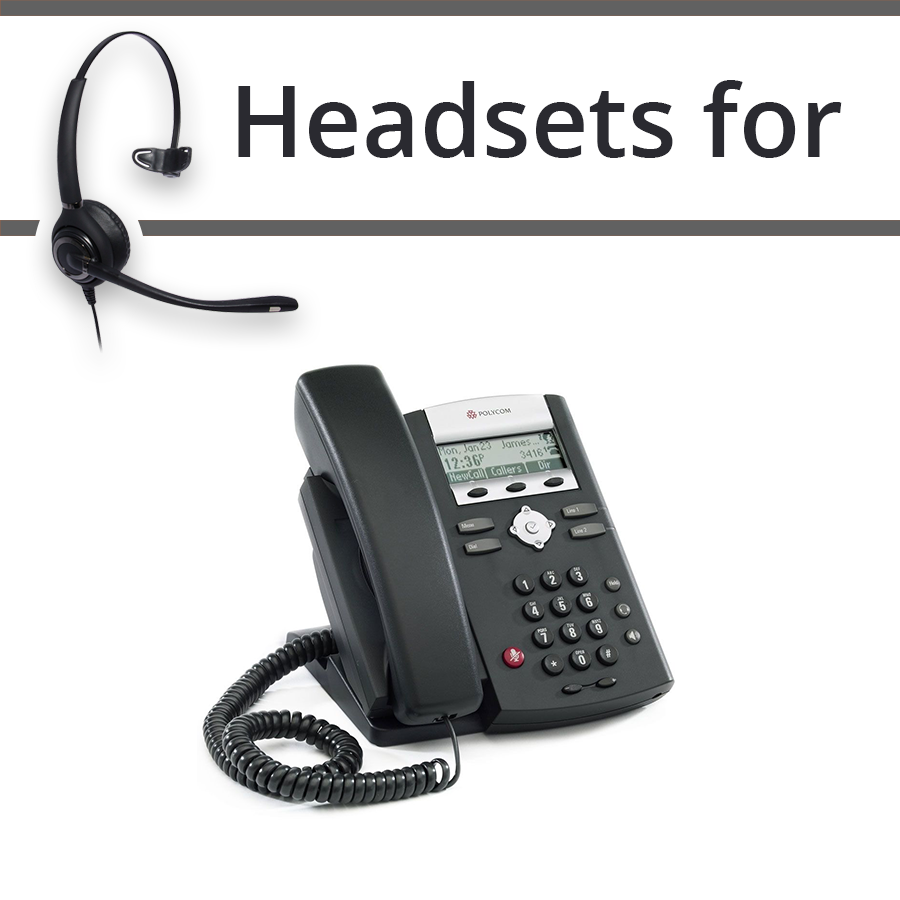 Headsets for Polycom Soundpoint IP 320