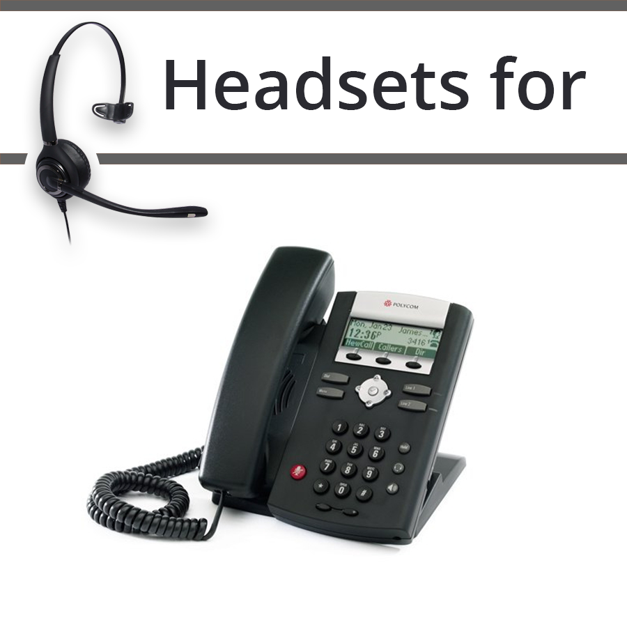Headsets for Polycom Soundpoint IP 335
