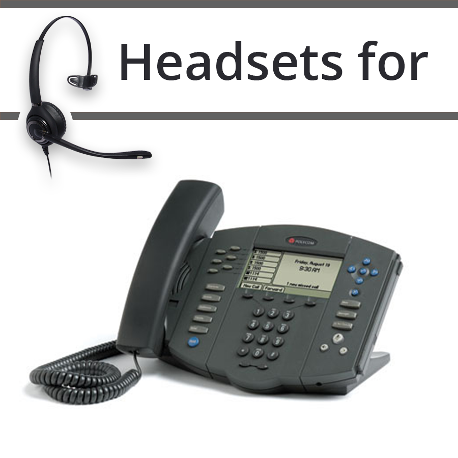 Headsets for Polycom Soundpoint IP 601
