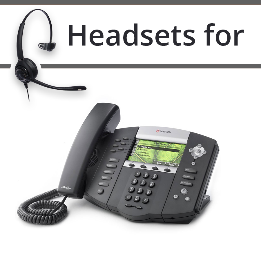 Headsets for Polycom Soundpoint IP 670