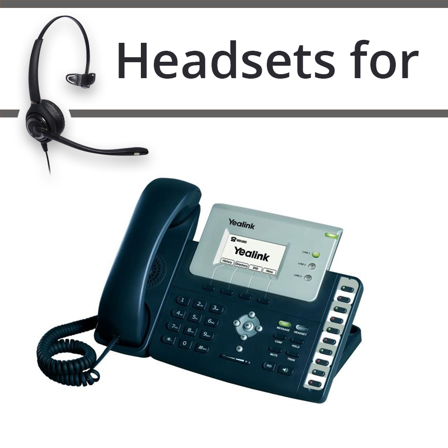 Headsets for Yealink SIP-T26P