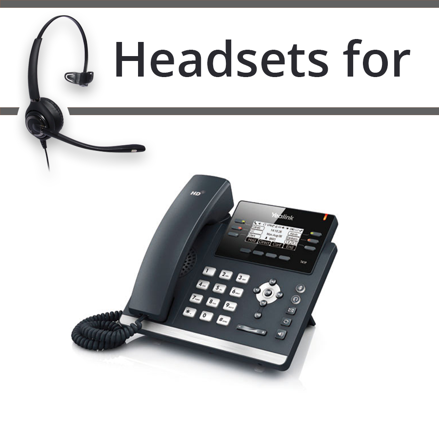 Headsets for Yealink SIP-T41P