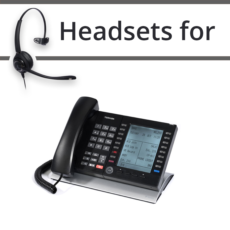 Headsets for Toshiba IP5131F-SDL