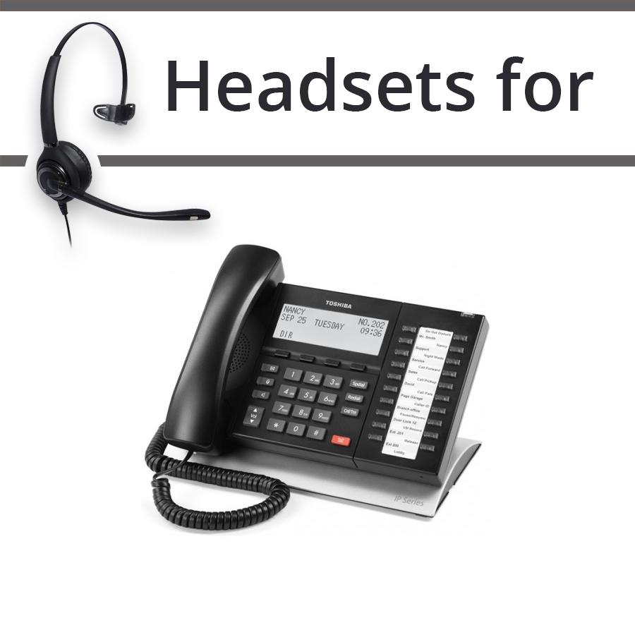 Headsets for Toshiba IP5132F-SD