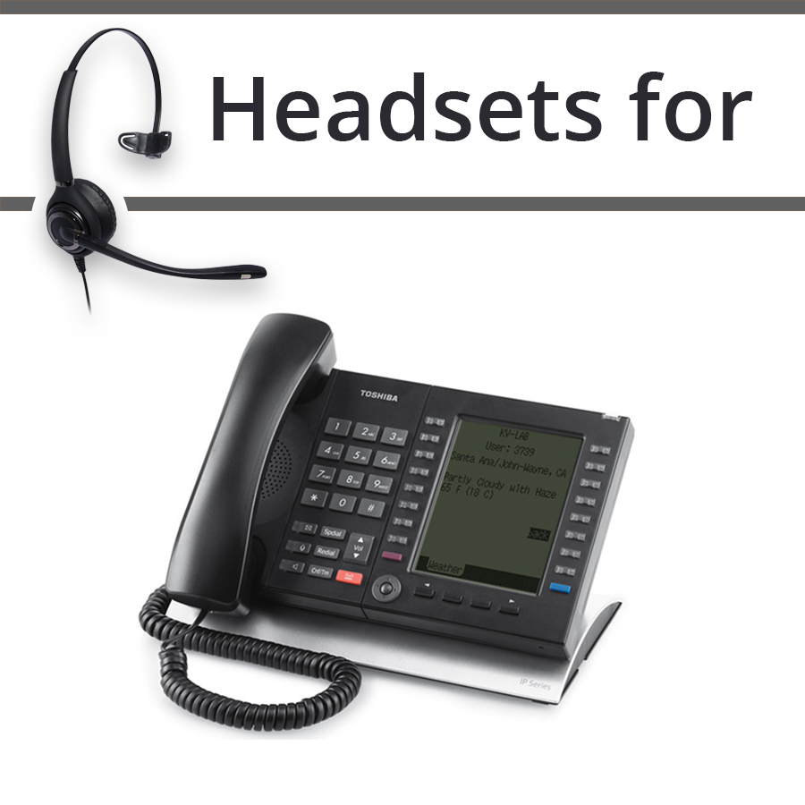 Headsets for Toshiba IP5531-SDL