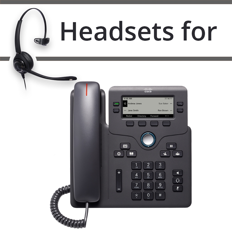Headsets For Cisco 6841