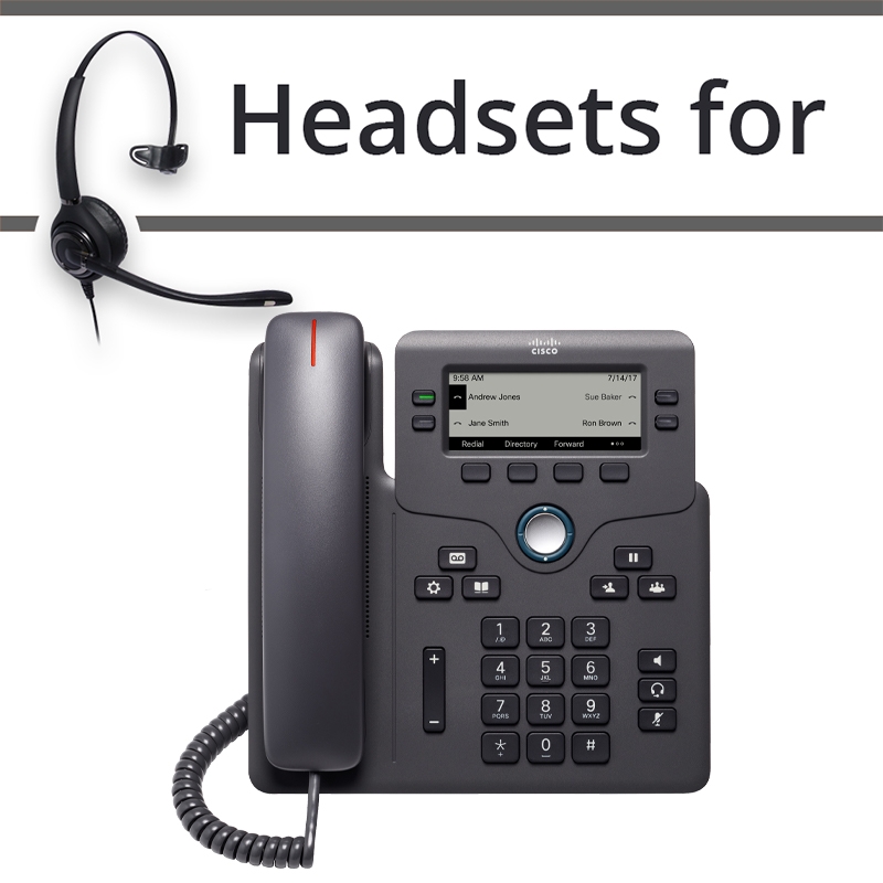 Headsets For Cisco 6851