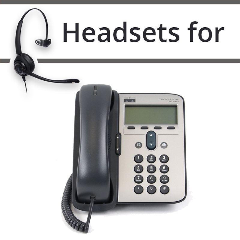 Headsets For Cisco CP-7912G
