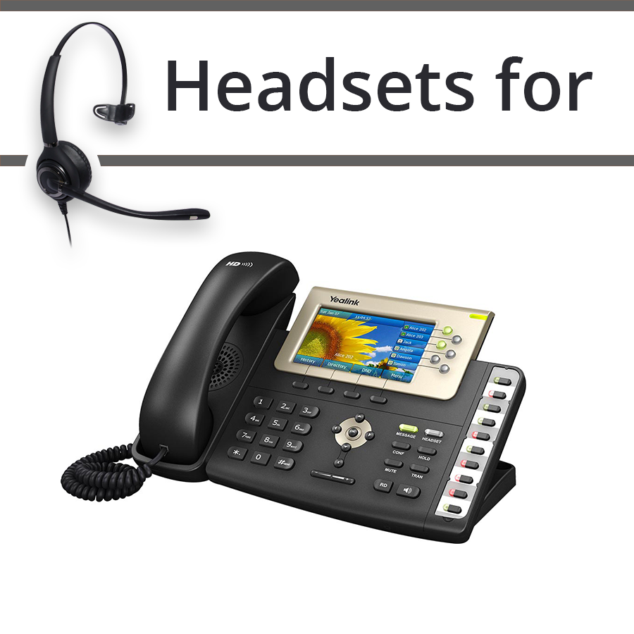 Headsets for Yealink SIP-T38G