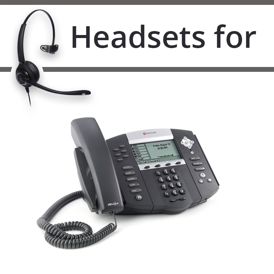 Headsets for Polycom Soundpoint IP 650