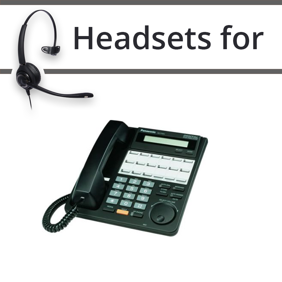 Headsets for Panasonic KX-T7431E