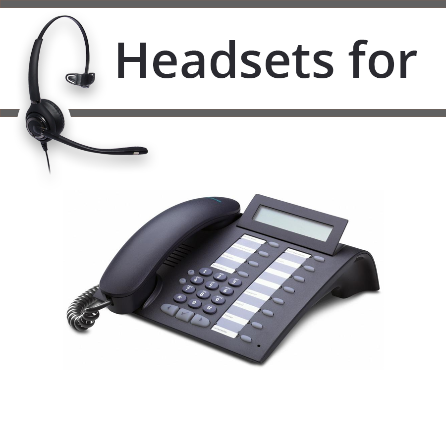 Headsets for Unify Siemens Optipoint 410 Economy Plus