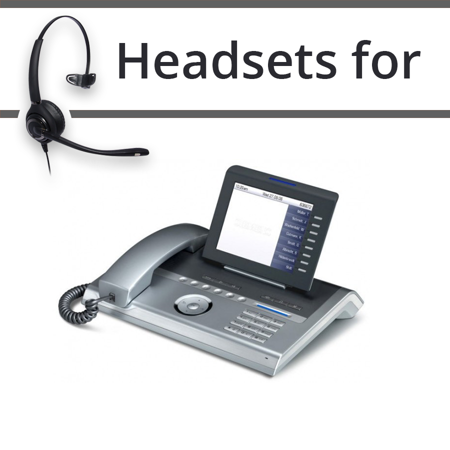 Headsets for Unify Siemens Hipath OpenStage 80
