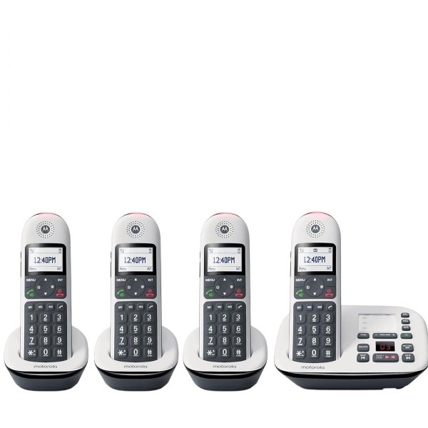 Motorola CD5 Big Button DECT TAM Cordless Phone - PMC Telecom