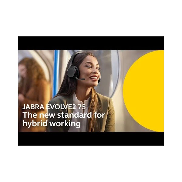 Buy Jabra Evolve2 75 in Black or Beige - PMC Telecom