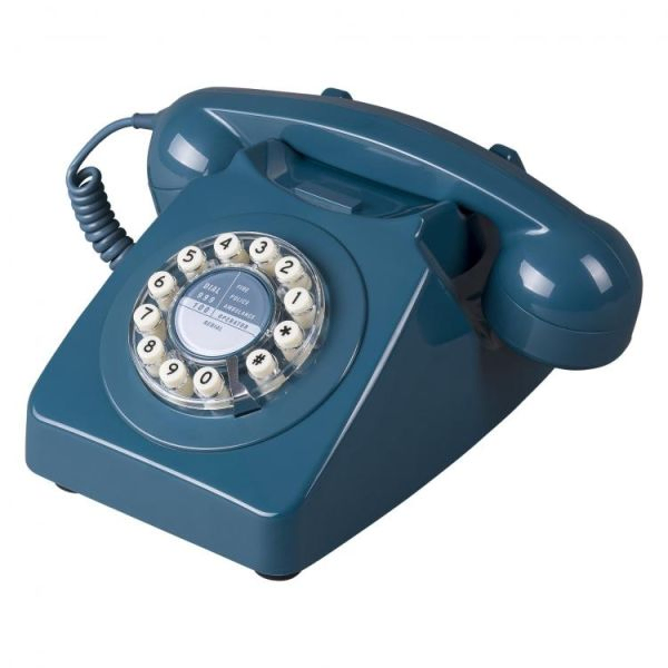 Wild & Wolf 746 Retro 1960's Telephone | Various Colours | TP052