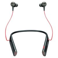 Plantronics Voyager 6200 UC Bluetooth Neckband Headset With Earbuds - Black - New
