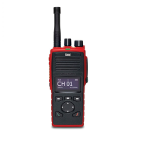 Entel DT985FF Fire Fighter Portable Radio MED, ATEX - UHF