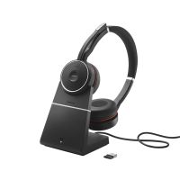 Jabra Evolve 65 SE | Link380a | Stereo Headset with Charging Stand - UC or MS