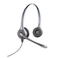 Plantronics H361N SupraPlus Binaural Noise Cancelling Headset - (Silver) - Refurbished