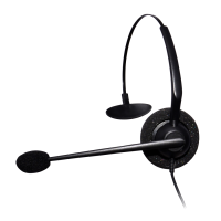 JPL 100 Monaural Noise Cancelling Office Headset