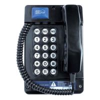 Gai-Tronics Auteldac 4 Atex 18 Button Telephone (Curly Cord)