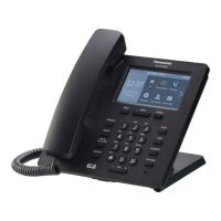 Panasonic KX-HDV330 SIP Deskphone - Black - Side