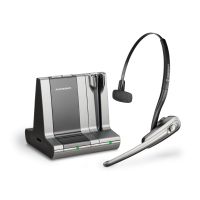 Plantronics Savi Office WO100 Convertible Cordless Headset for PC and Desk Phone - A Grade
