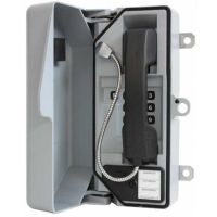 DAC RA708 Vandal Resistant Phone - Steel Cord - Grey
