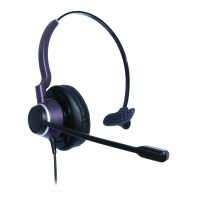 Monaural Ultra Noise Cancelling Contact Centre Headset | Compatible with Avaya J179