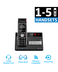 BT Diverse 7450 Plus DECT Cordless Phone - (1-5 Handsets