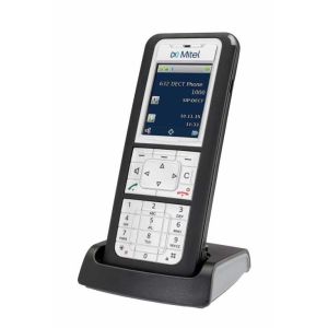Mitel 632D DECT Phone & Charging Cradle - Ruggedized IP65 Rated - New
