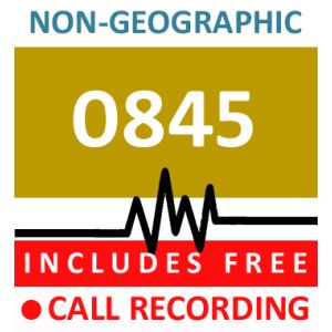 0845 - Gold Telephone Number