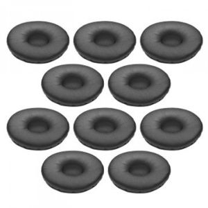 Jabra Biz 2400 II Headset Large Leatherette Ear Cushions (10 Pack)