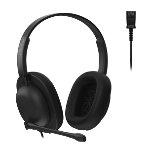 JPL Icon-100-PBX - TAA & NDAA Compliant Binaural Headset with QD
