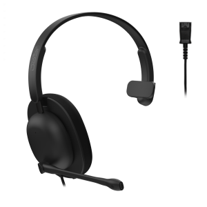 JPL Icon-100-PMX - TAA & NDAA Monaural Headset with QD