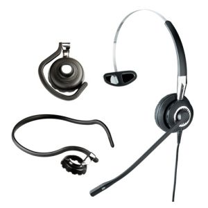 Jabra Biz 2400 II Mono IP 3-in-1 Noise Cancelling Headset (QD)