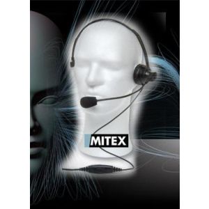 Mitex Boom Overhead Headset With PTT