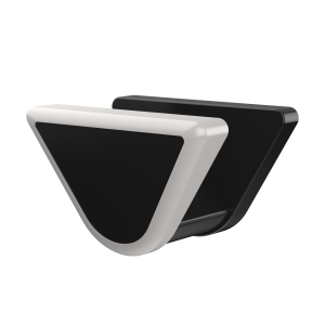 STEVIE Coloured Cable Holder - Pearl White - STE1H-PW